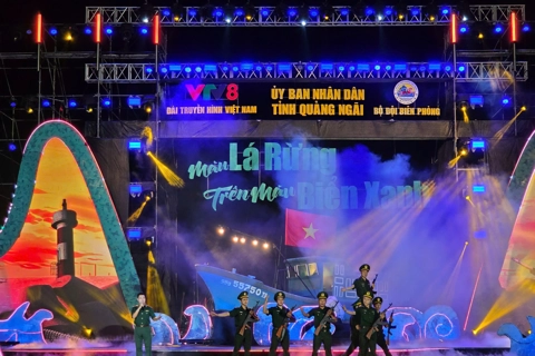 Đặc sắc chương trình nghệ thuật “Màu lá rừng trên màu biển xanh” 