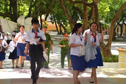 Quảng Ngãi: gần 10.000 thí sinh bước vào kỳ thi lớp 10
