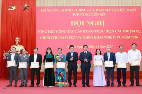 Yên Sở hướng tới tăng trưởng hai con số, tạo đột phá phát triển kinh tế năm 2026