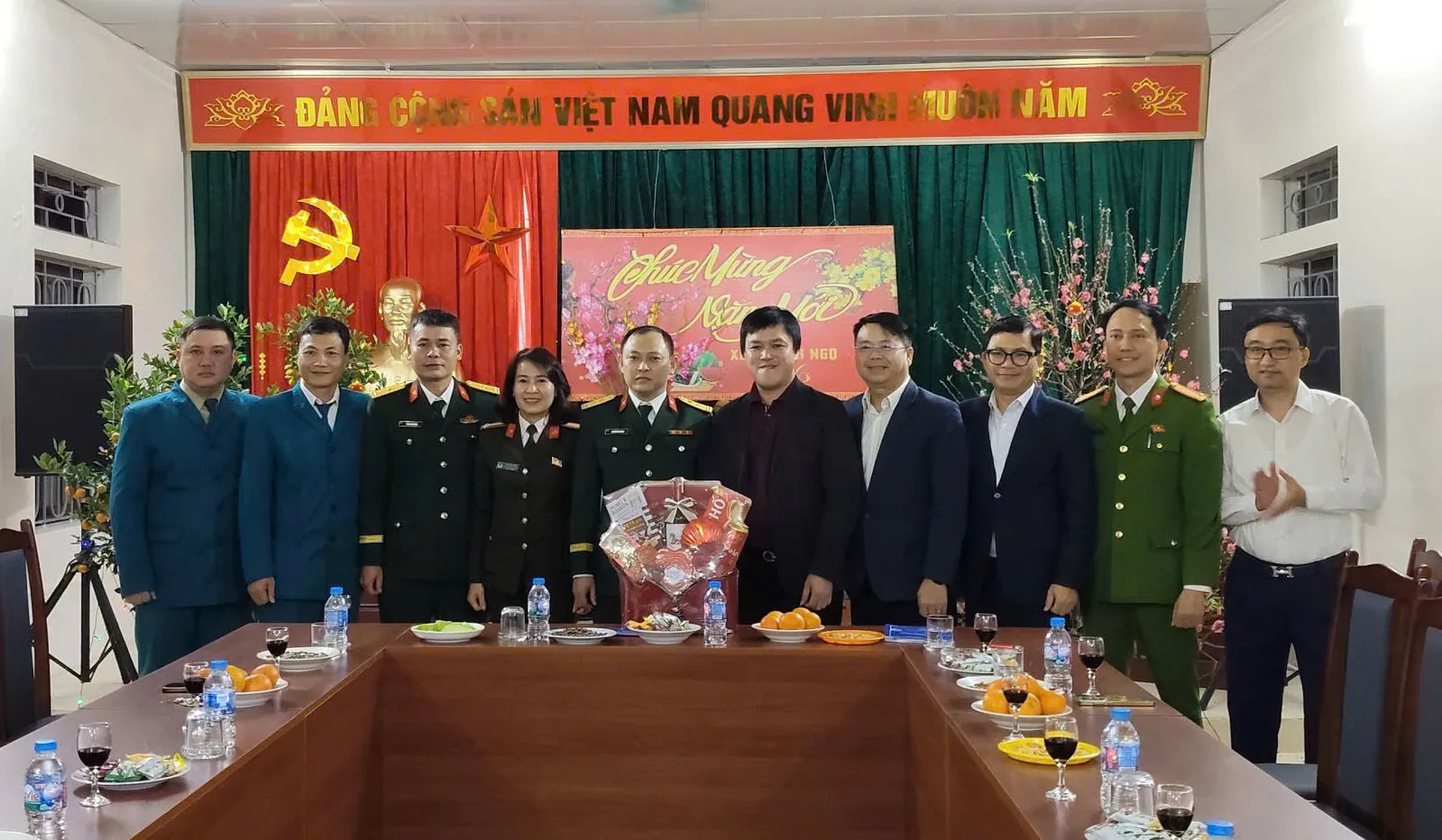 Yên Sở bảo đảm an ninh trật tự, an toàn thị trường phục vụ Nhân dân vui Xuân, đón Tết