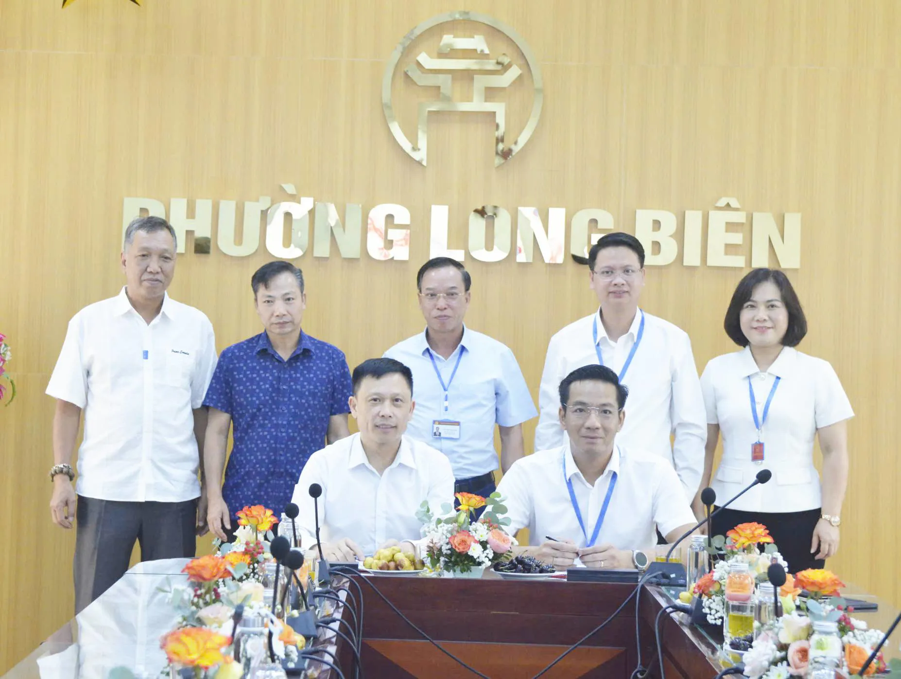 Phường Long Biên - Báo Kinh tế & Đô thị ký kết phối hợp thông tin