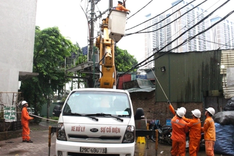 Cảnh báo an toàn điện mùa mưa bão