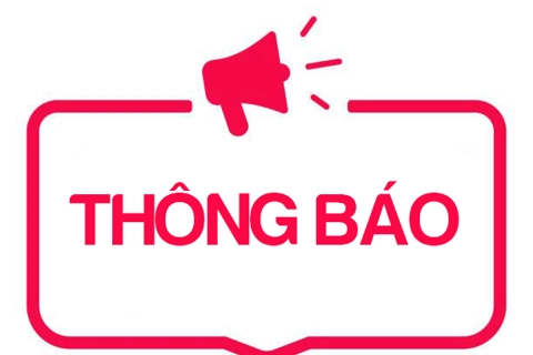 THÔNG BÁO