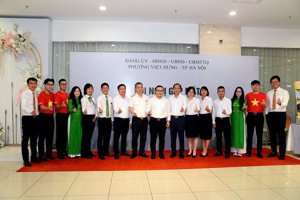 Phường Việt Hưng gắn kết, đồng hành cùng doanh nghiệp phát triển