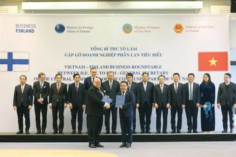 VNPT hợp tác với đối tác Phần Lan đẩy mạnh phát triển hạ tầng số và xây dựng môi trường số an toàn