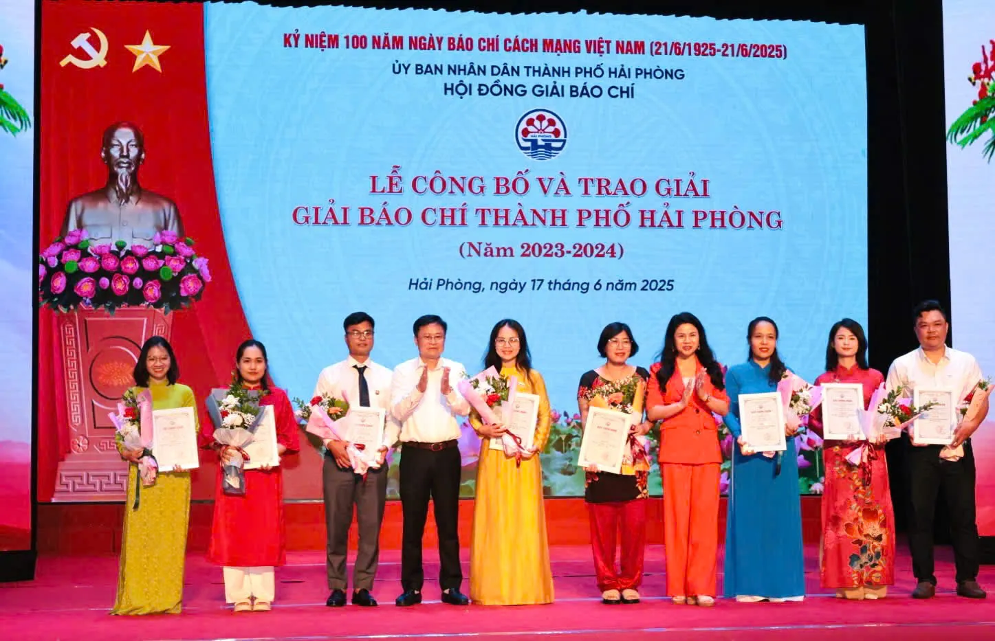 Báo Kinh tế & Đô thị đạt giải B Giải Báo chí thành phố Hải Phòng 2023 - 2024