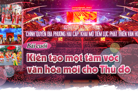 Bài cuối: Kiến tạo một tầm vóc văn hóa mới cho Thủ đô