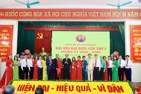 Xây dựng xã Đan Phượng phát triển toàn diện theo hướng đô thị, xanh, văn minh, văn hiến