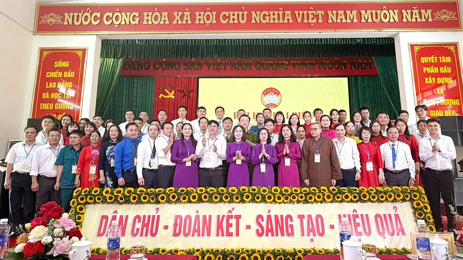 MTTQ xã Đan Phượng phát huy sức mạnh đại đoàn kết, đẩy mạnh các phong trào thi đua
