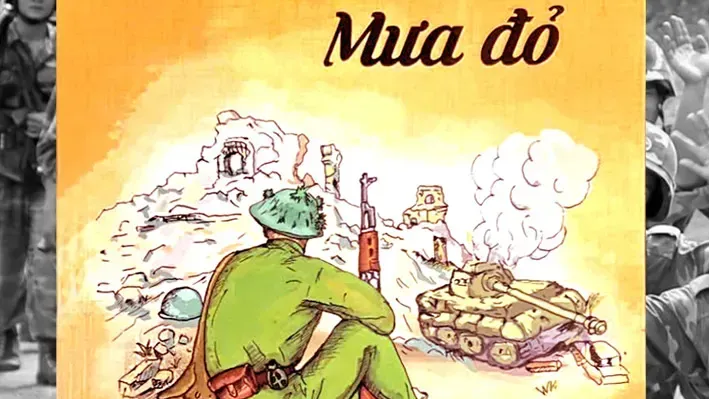 Tiểu thuyết “Mưa đỏ” - bản anh hùng ca bi tráng