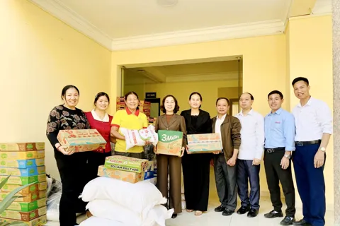 Xã Đan Phượng hướng về đồng bào miền Trung – Tây Nguyên, lan tỏa yêu thương