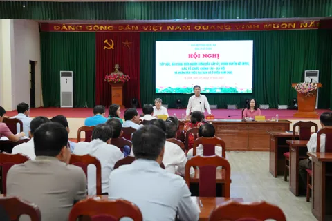 Xã Ô Diên: đối thoại, tháo gỡ nhiều kiến nghị, bức xúc của người dân