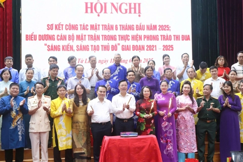 Ủy ban MTTQ Bắc Từ Liêm: nhiều cách làm mới, sáng tạo trong các phong trào thi đua