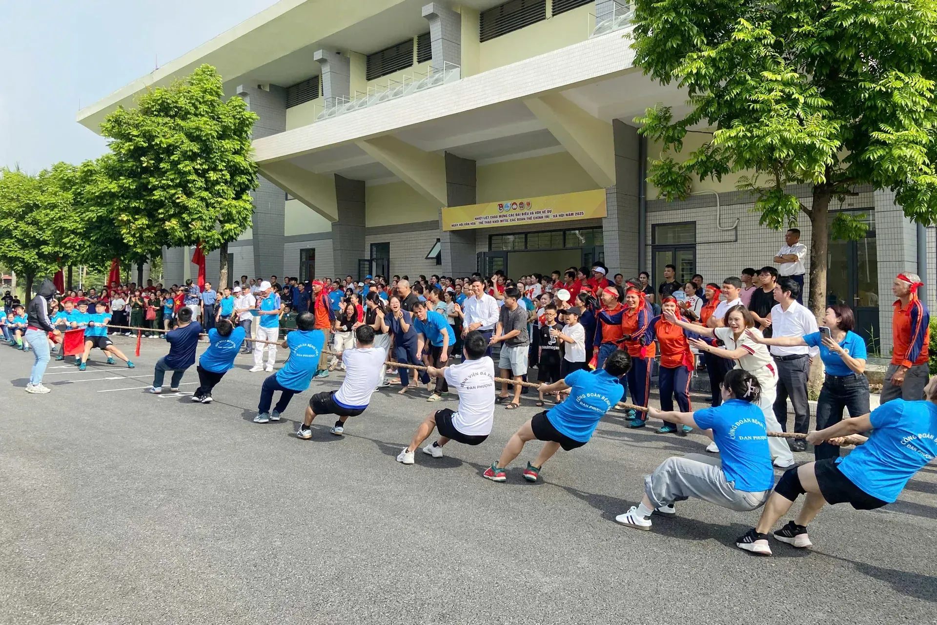 Xã Đan Phượng: sôi nổi Ngày hội Văn hóa – Thể thao khối MTTQ và các tổ chức chính trị - xã hội năm 2025