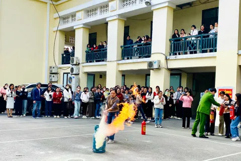 Xã Ô Diên: tuyên truyền, tập huấn kiến thức về phòng cháy chữa cháy và cứu nạn cứu hộ