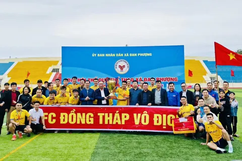 FC Đồng Tháp vô địch Giải bóng đá Đan Phượng mở rộng lần thứ I - năm 2025