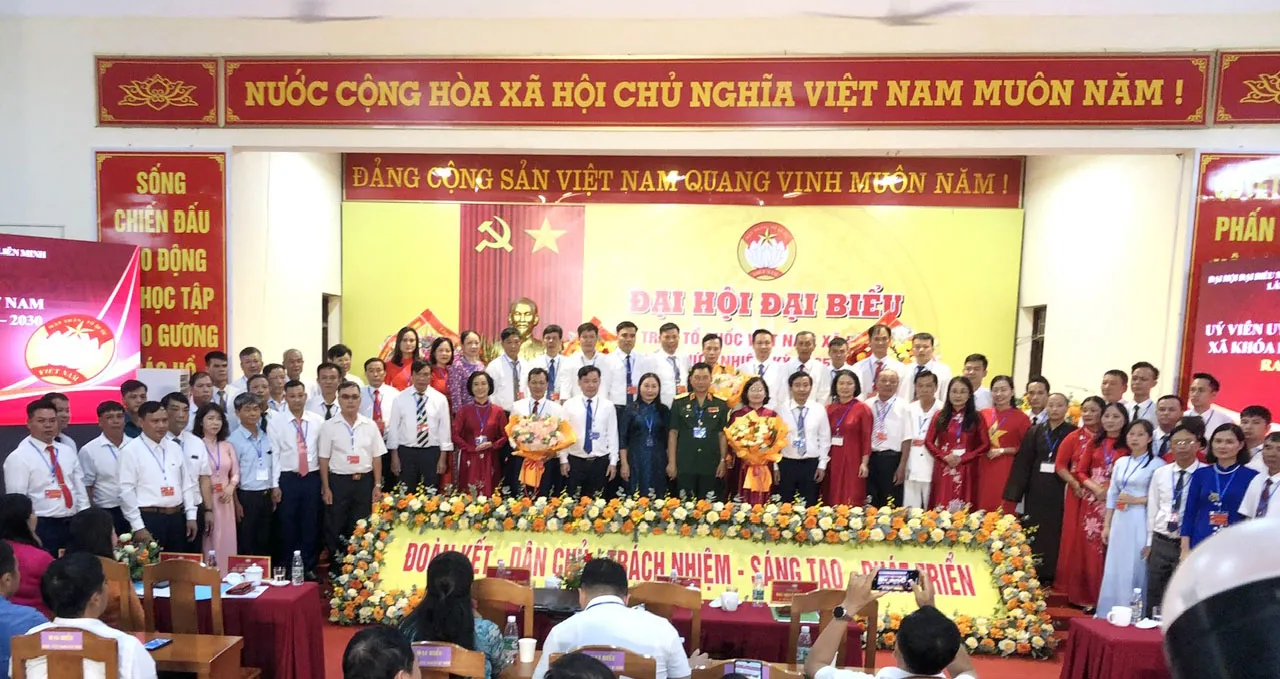 Phát huy sức mạnh đoàn kết, xây dựng xã Liên Minh phát triển theo hướng đô thị xanh, văn minh, hạnh phúc