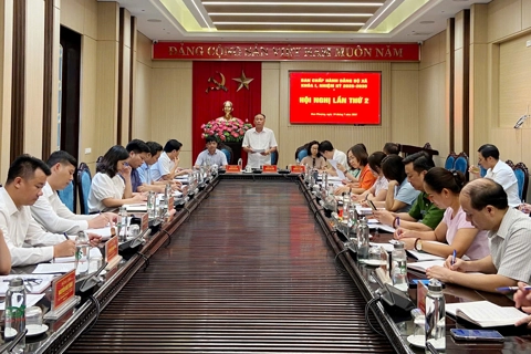 Ban Chấp hành Đảng bộ xã Đan Phượng xem xét nhiều nội dung quan trọng