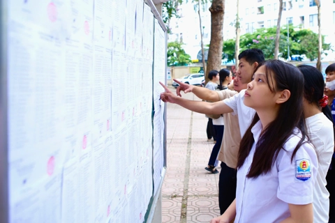 Hà Nội: những hình ảnh đáng nhớ trong buổi làm thủ tục dự thi vào lớp 10