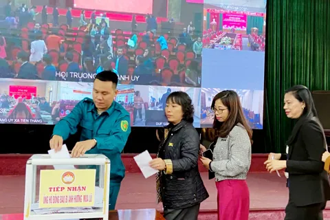 Xã Đan Phượng phát động ủng hộ đồng bào vùng lũ lụt