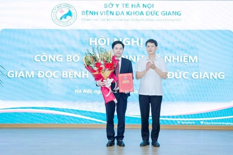 Bổ nhiệm PGS.TS Đỗ Đình Tùng giữ chức Giám đốc Bệnh viện Đa khoa Đức Giang