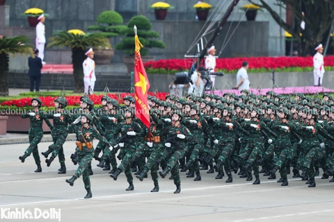 Khối diễu binh, diễu hành A80: Vinh dự, tự hào gắn liền với trách nhiệm