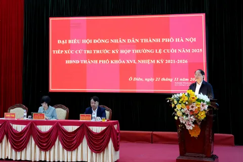 Cử tri 3 xã Ô Diên, Đan Phượng, Liên Minh kiến nghị nhiều vấn đề về đền bù giải phóng mặt bằng