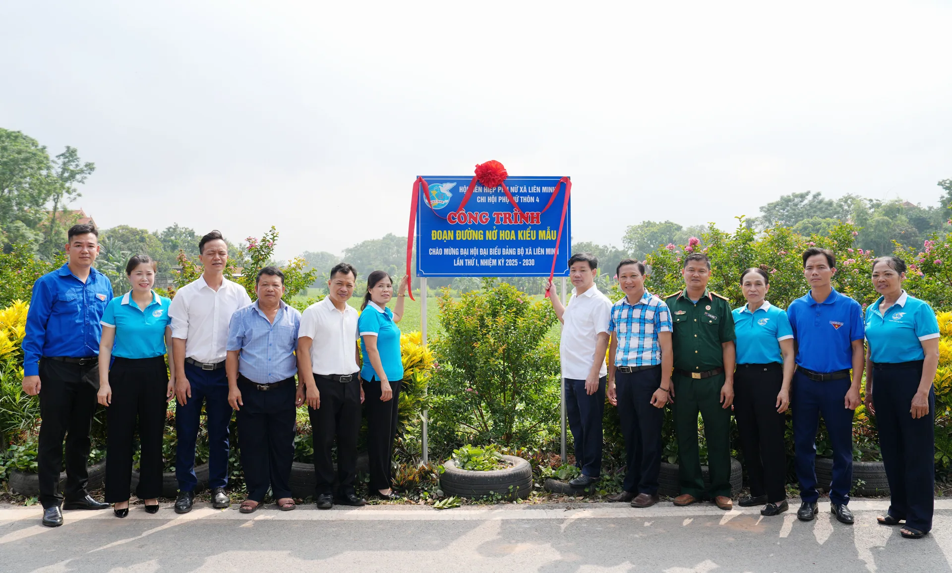 Xã Liên Minh: gắn biển nhiều công trình, mô hình chào mừng Đại hội Đảng bộ xã nhiệm kỳ 2025 – 2030
