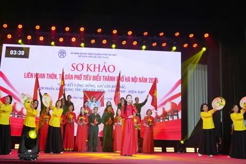 Ngày 6/12, chung khảo Liên hoan “Thôn, tổ dân phố văn hóa tiêu biểu” Thành phố Hà Nội năm 2025