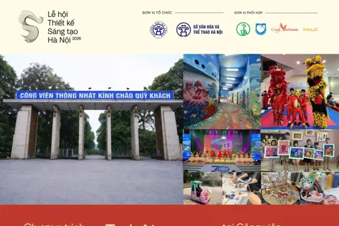 Nhiều hoạt động hưởng ứng chương trình “Tụ hội Sáng tạo” tại Công viên Thống Nhất