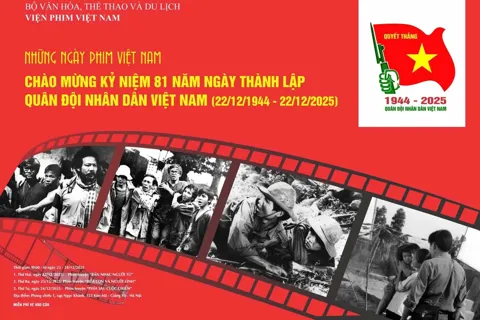 Tuần phim kỷ niệm 81 năm Ngày thành lập Quân đội Nhân dân Việt Nam
