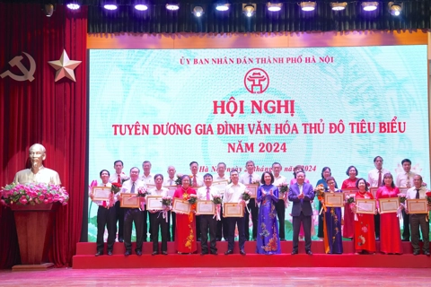 Hà Nội dự kiến tuyên dương 80 gia đình văn hóa tiêu biểu