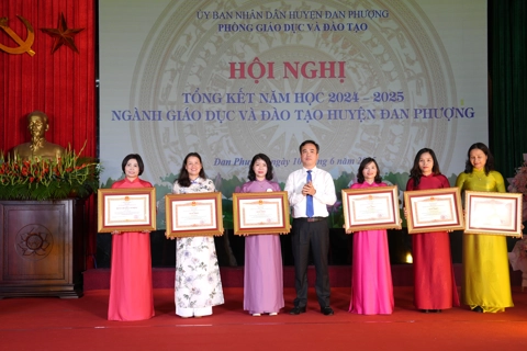 Đan Phượng giữ vững tốp đầu khối huyện về chất lượng dạy và học 
