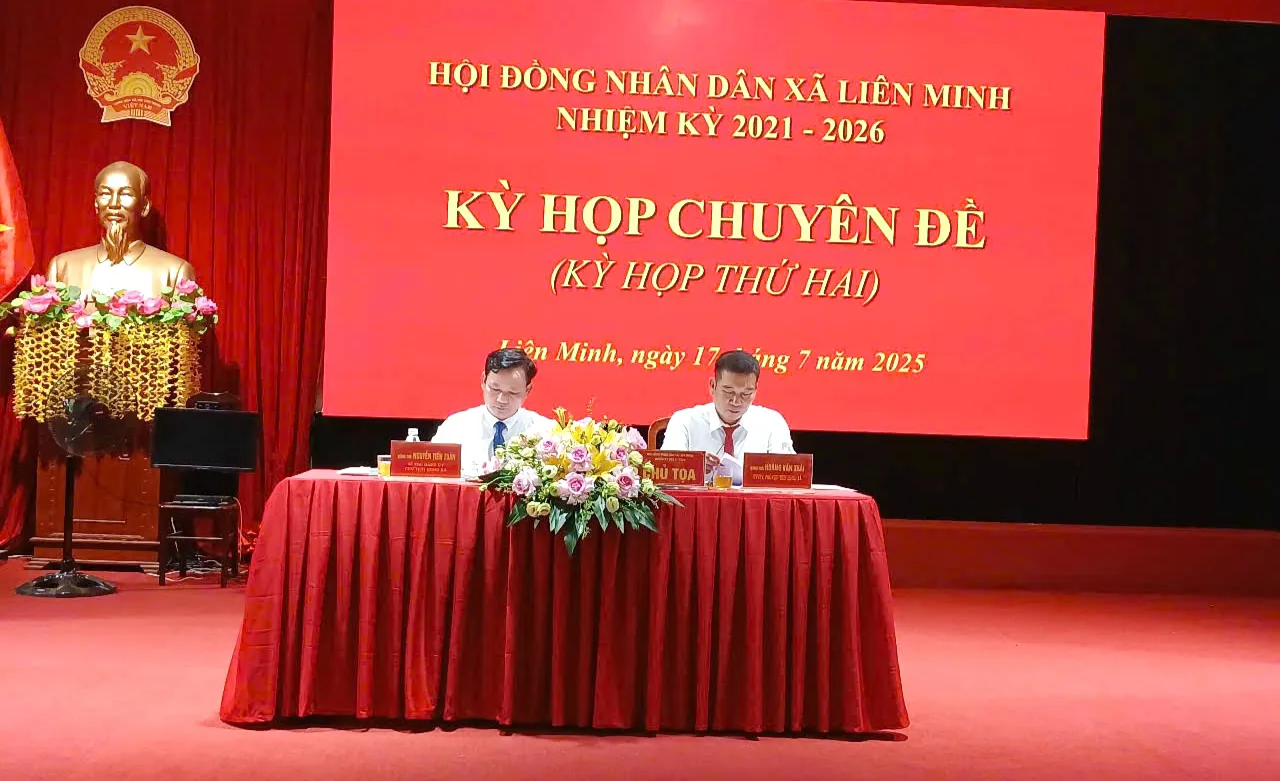 HĐND xã Liên Minh tổ chức kỳ họp thứ 2, thông qua nhiều nghị quyết quan trọng