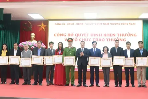 Phường Đông Ngạc tổng kết công tác xây dựng Đảng, chính quyền năm 2025