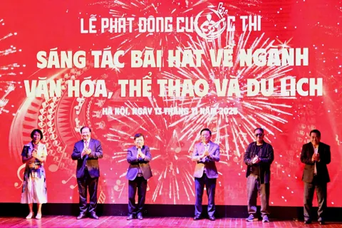 Phát động Cuộc thi sáng tác bài hát về ngành văn hóa, thể thao và du lịch