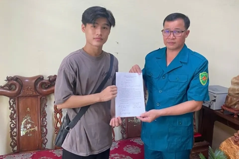 Xã Ô Diên: công dân đầu tiên viết đơn xin nhập ngũ năm 2026