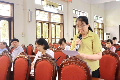 Cử tri kiến nghị bảo đảm quyền lợi cho người dân khi thu hồi đất làm đường Tây Thăng Long