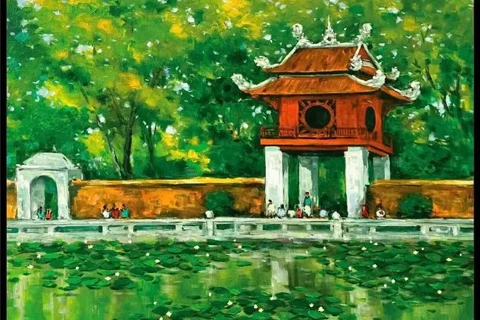 Hòa điệu khát vọng sáng tạo nghệ thuật trong triển lãm “Những người bạn”