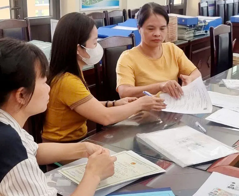 Xã Đan Phượng: công khai, minh bạch trong tuyển sinh đầu cấp năm học 2025 - 2026