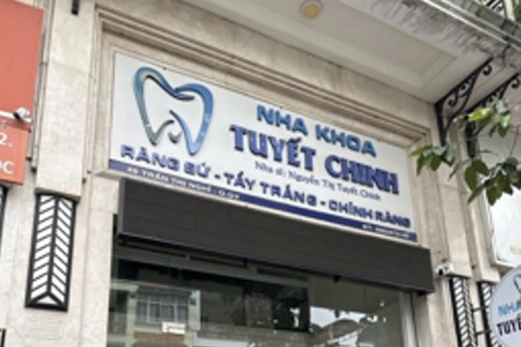 TP Hồ Chí Minh: tạm đình chỉ hoạt động Nha khoa Tuyết Chinh, xử lý nghiêm vi phạm