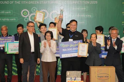 Chung kết Khởi nghiệp xanh 2025: doanh nghiệp trẻ khẳng định thực lực, vươn tới giá trị bền vững