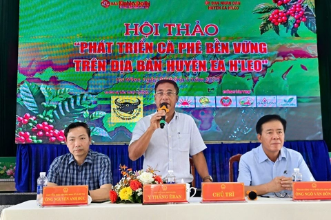 Hội thảo “Phát triển cà phê bền vững trên địa bàn huyện Ea H’leo” (Đắk Lắk): nâng tầm giá trị cây cà phê