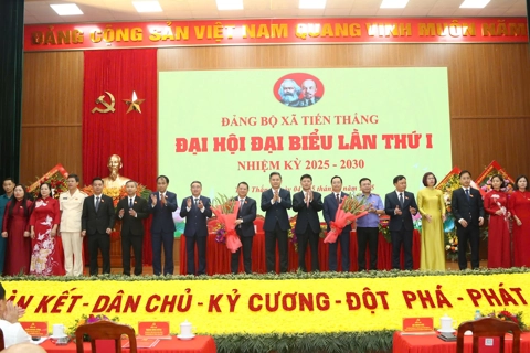 Xã Tiến Thắng: Định hướng phát triển đô thị, thương mại xanh -  thông minh - hiện đại