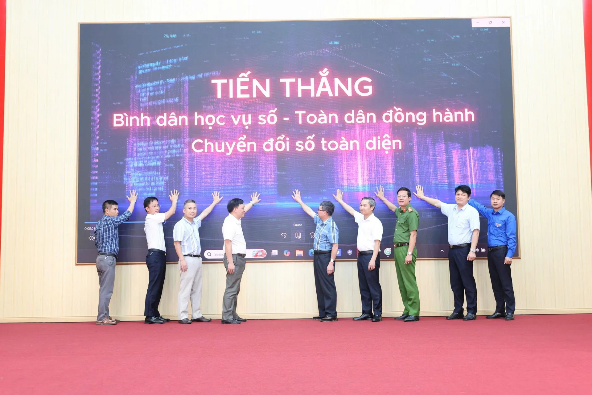 Xã Tiến Thắng: phát động phong trào “Bình dân học vụ số”