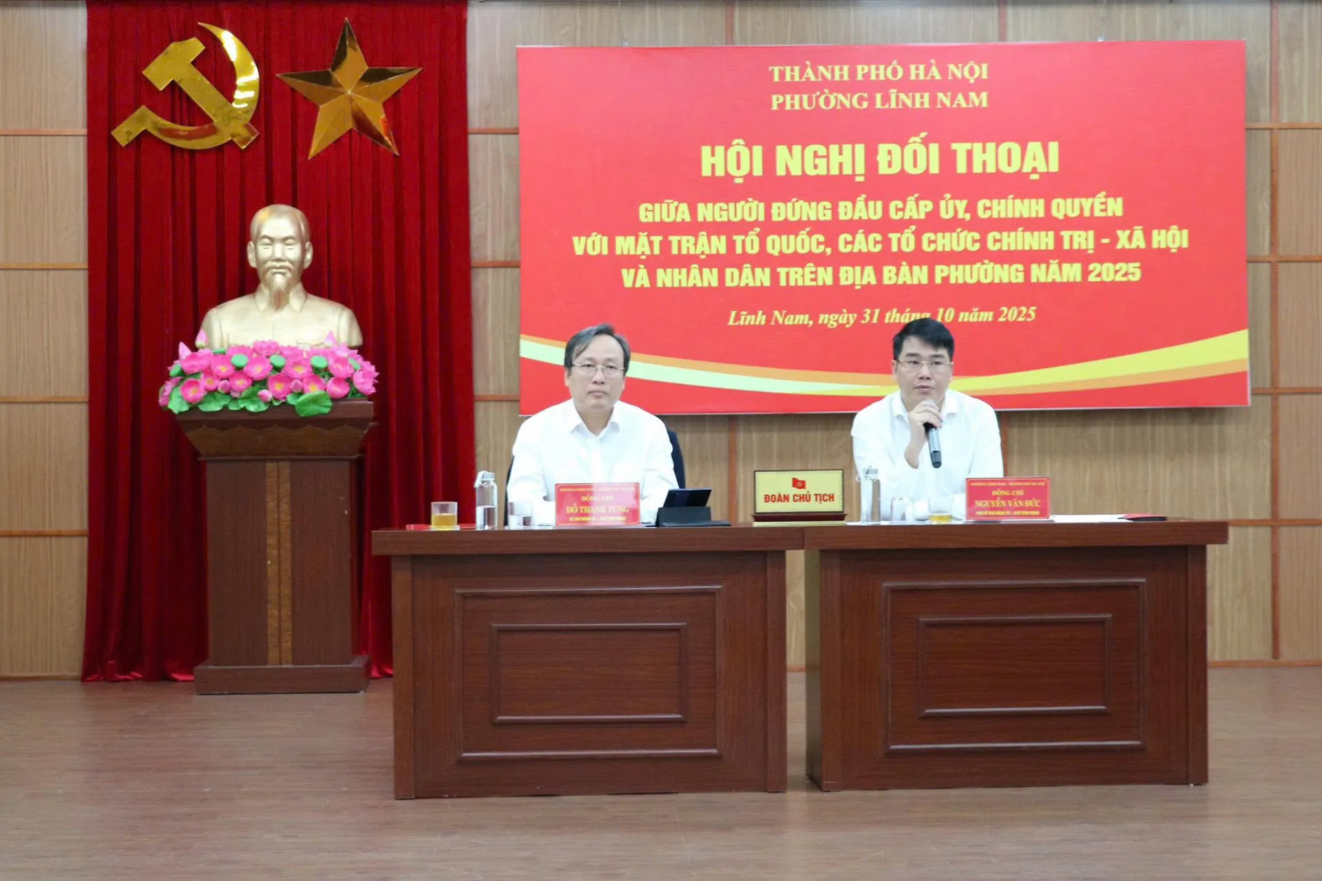 Phường Lĩnh Nam tăng cường hiệu quả tiếp dân, giải quyết phản ánh, kiến nghị