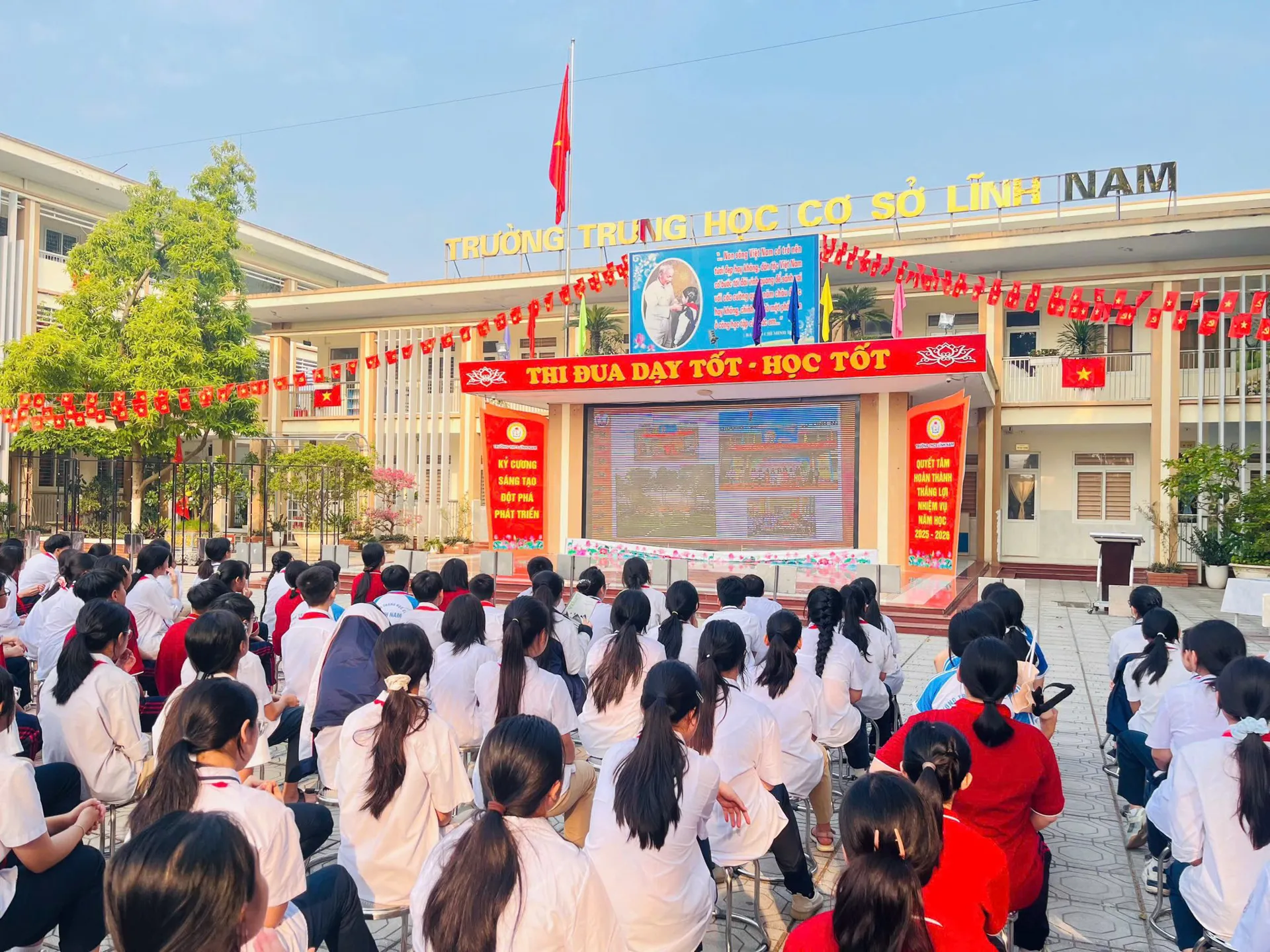 Trường THCS Lĩnh Nam: điểm sáng cuộc thi “Vì an toàn giao thông” năm 2025