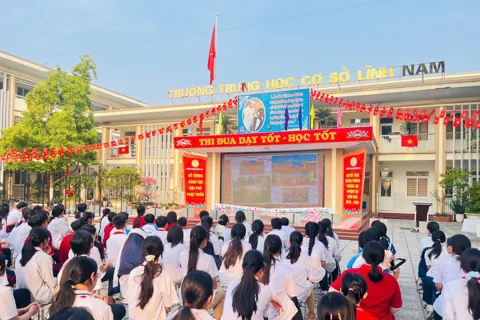 Trường THCS Lĩnh Nam: điểm sáng cuộc thi “Vì an toàn giao thông” năm 2025