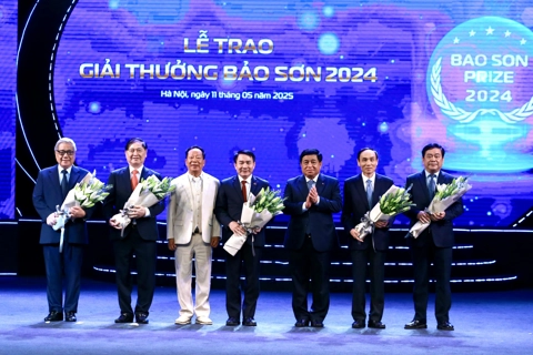 Lễ trao Giải thưởng Bảo Sơn năm 2024 đã tôn vinh những công trình có nhiều đóng góp lớn