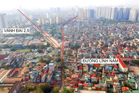 Hà Nội: Tháo gỡ khó khăn dự án nâng cấp, mở rộng đường Lĩnh Nam